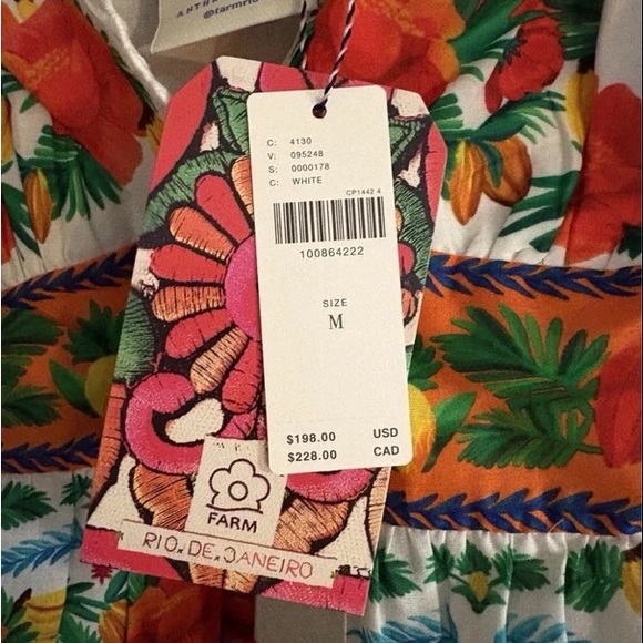 FARM Rio Multicolor Floral Blouse - Picture 3 of 6